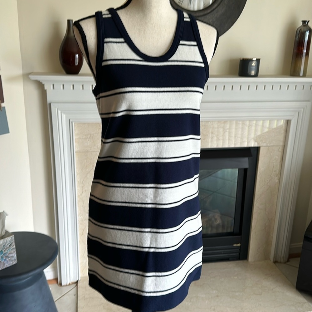 J Crew striped dress XS